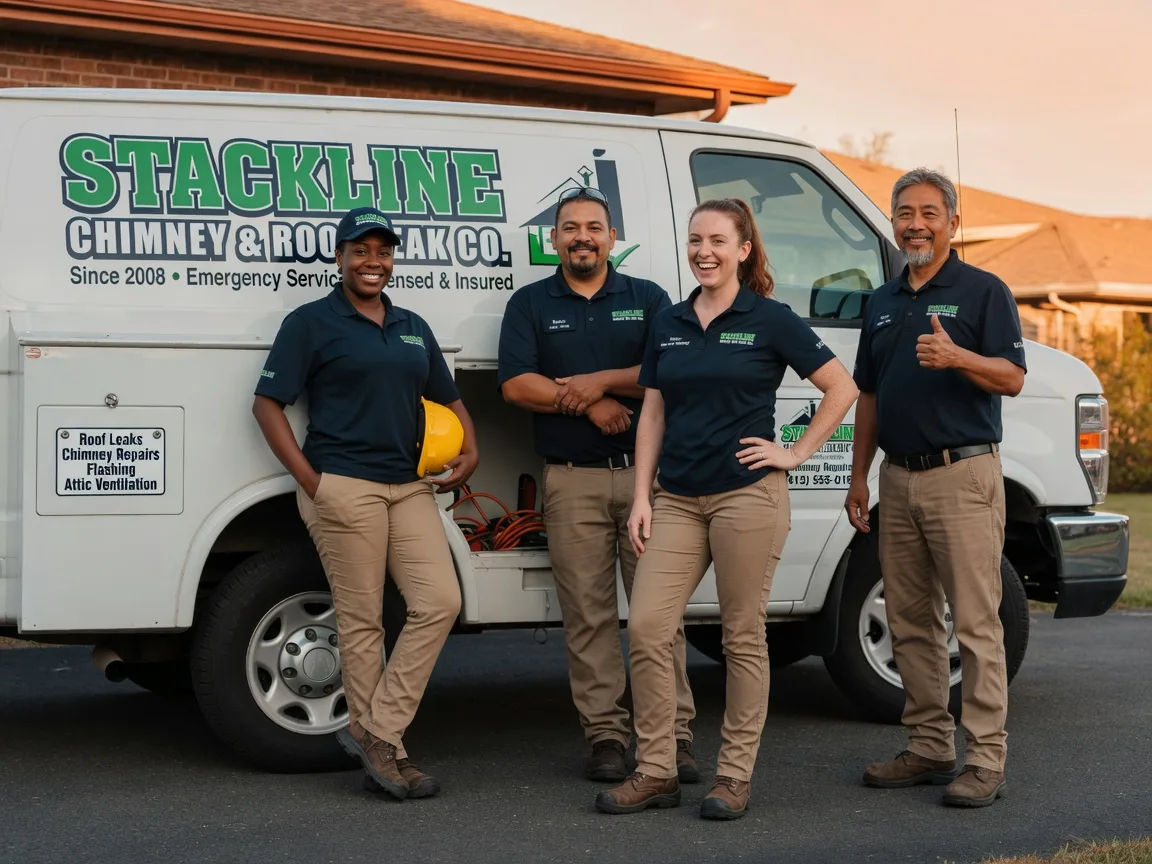 Chimney flashing repair company in Battleboro, NC